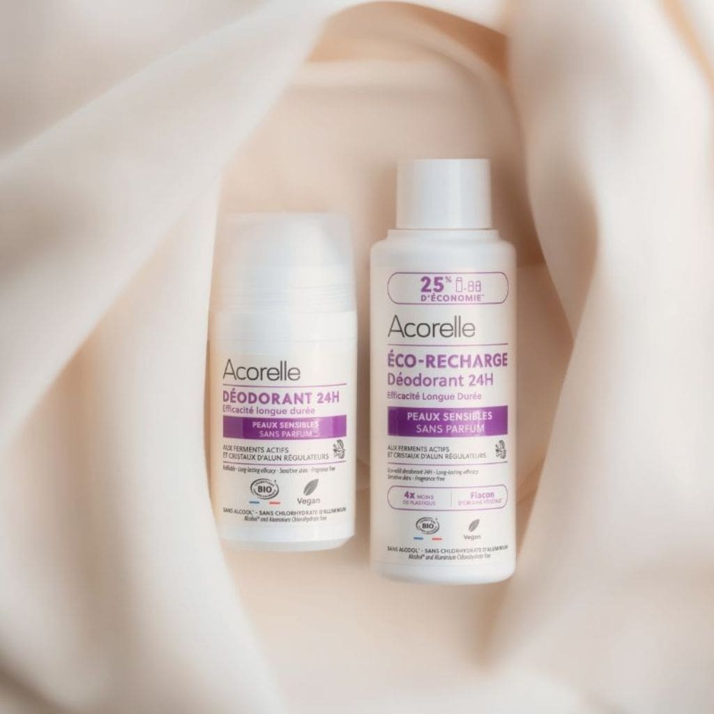 Acorelle Sensitive roll-on hajusteeton deodorantti 50ml