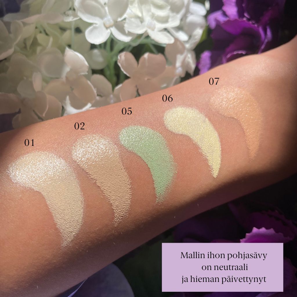 Neutraloija tummille silmänalusille Boho Peitevoide Orange 07