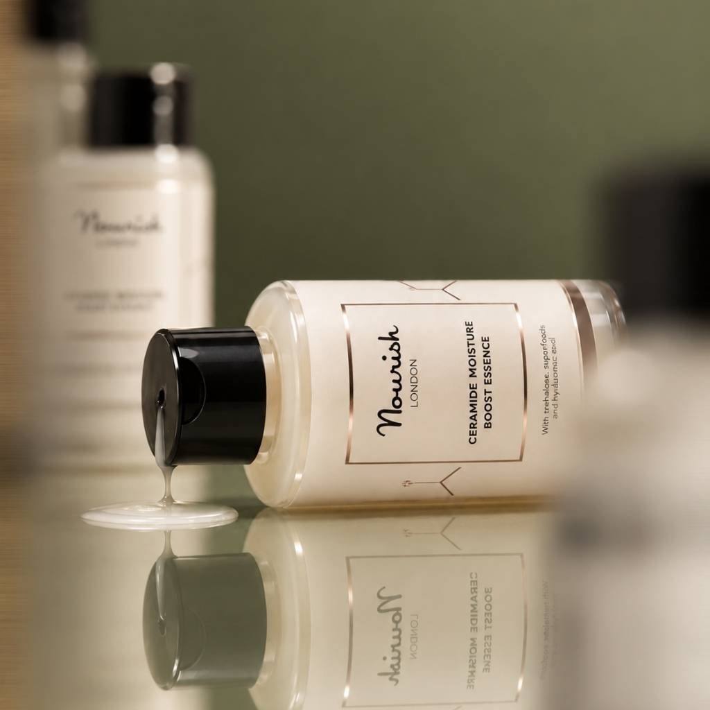 Hoitoneste kasvoille Nourish London Ceramide Moisture Boost Essence