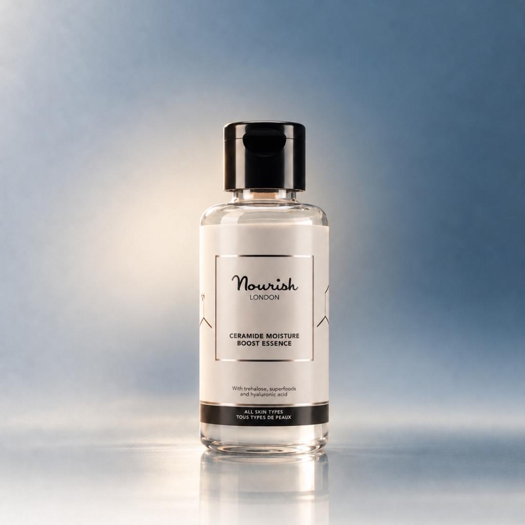 Hoitoneste kasvoille Nourish London Ceramide Moisture Boost Essence