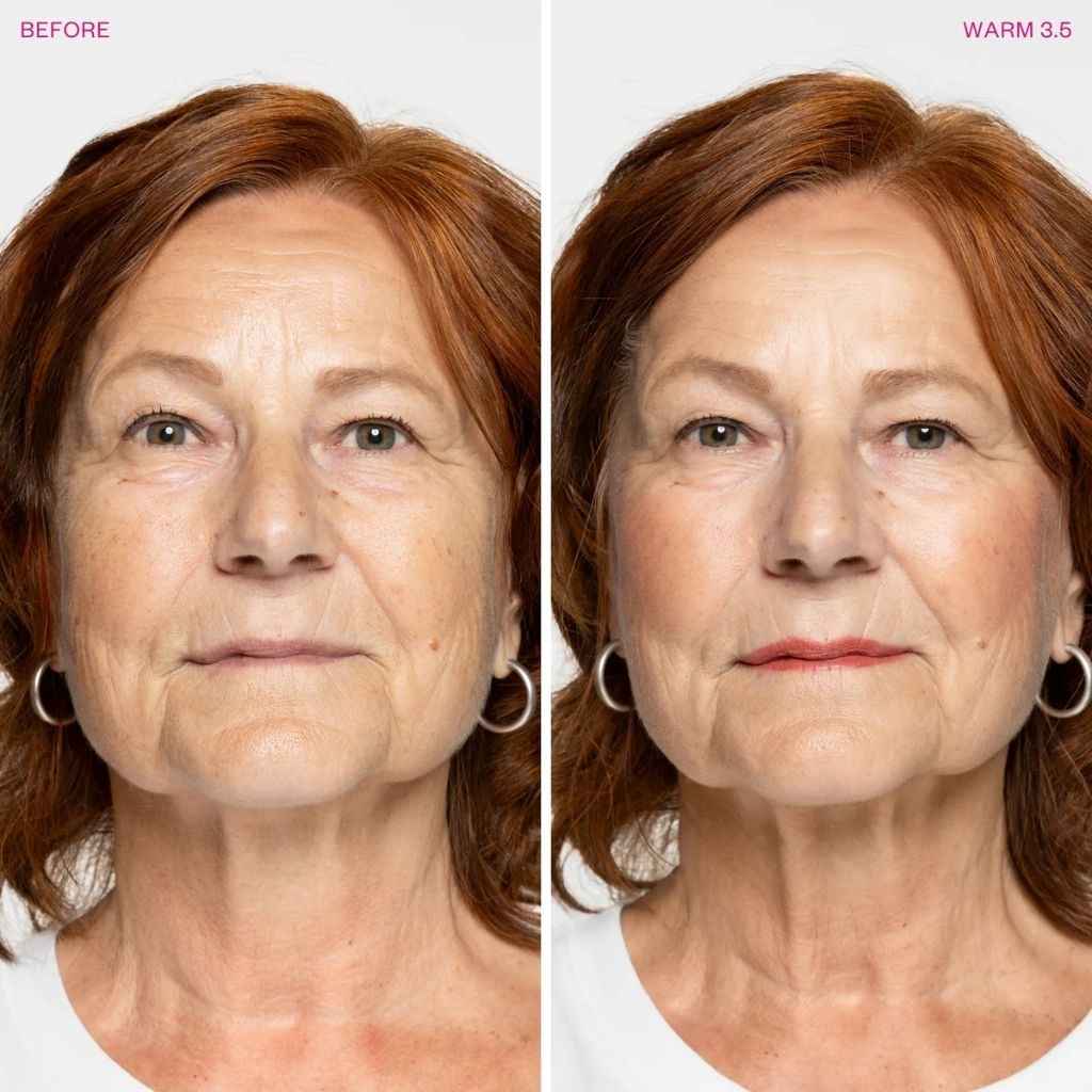 Kosteuttava meikkivoide Flow Cosmetics Cream Foundation Warm 3.5