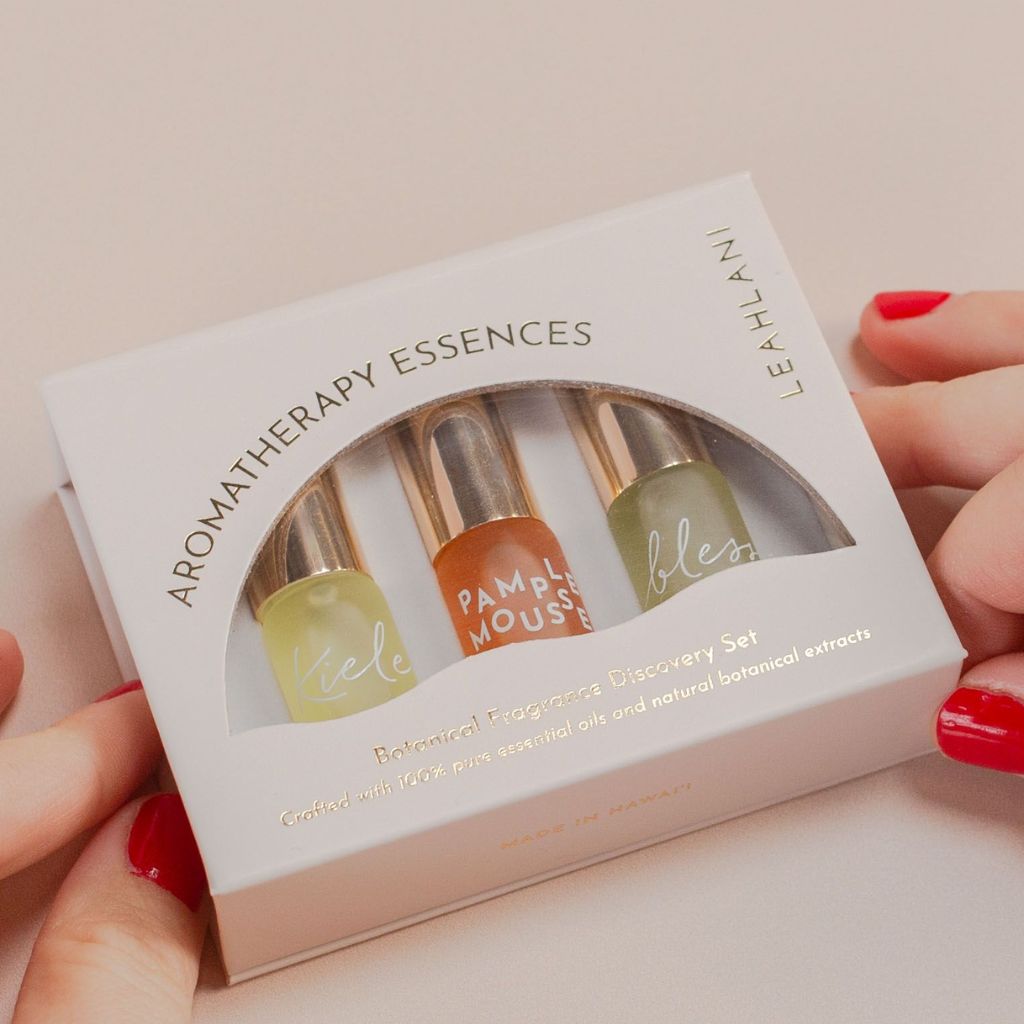 Hajuvesi matkapullosetti Leahlani Botanical Fragrance Discovery Set