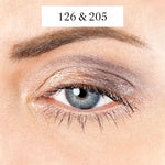 Zao luomiväri swatch 126 ja 205