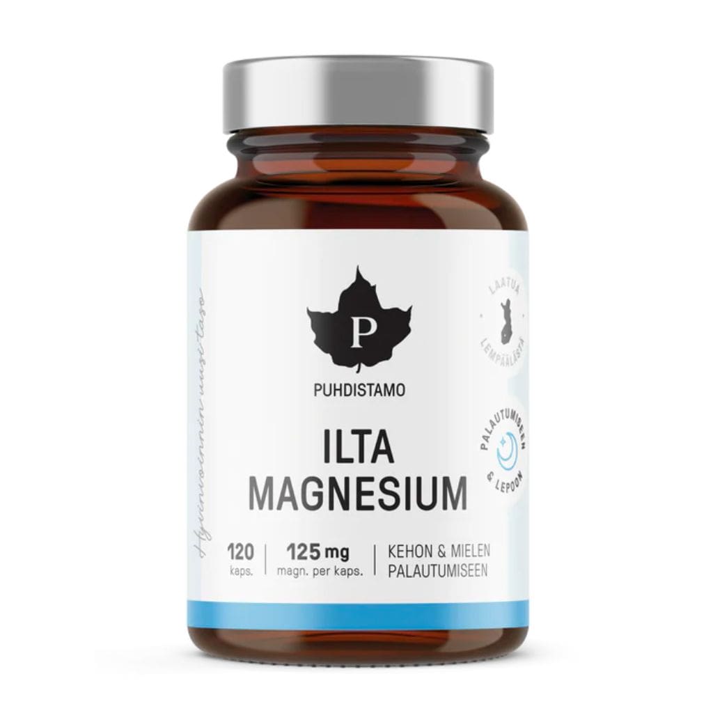 Puhdistamo Ilta Magnesium 120 kaps.