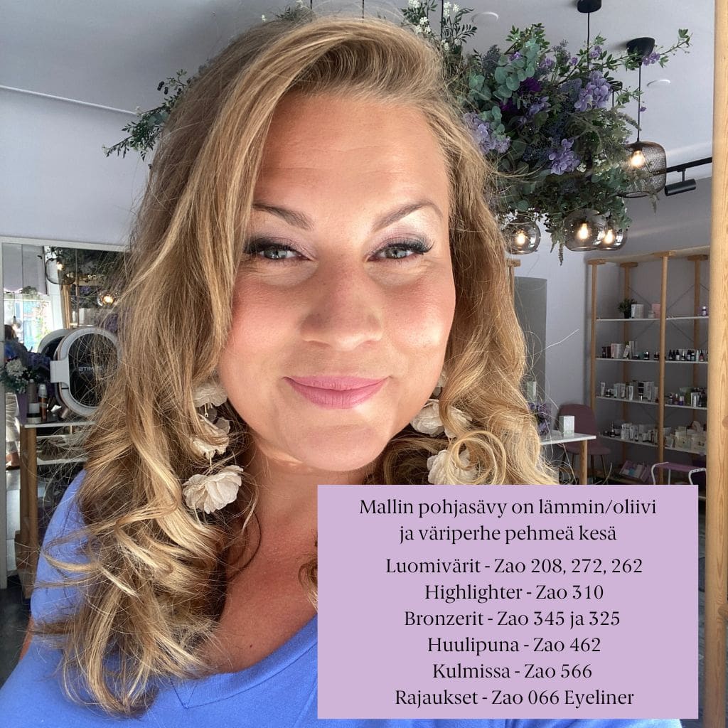 Ruskea luomiväri Zao Eyebrow Powder 262 Brown
