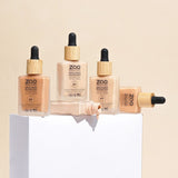 Seerumimeikkivoide Zao Second Skin Tinted Serum Foundation 30ml