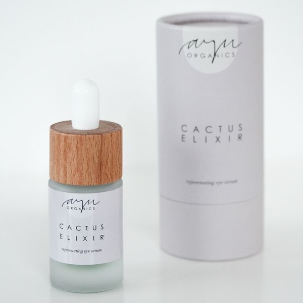 AYU Organics Cactus Elixir silmänympärysseerumi häivyttää juonteita