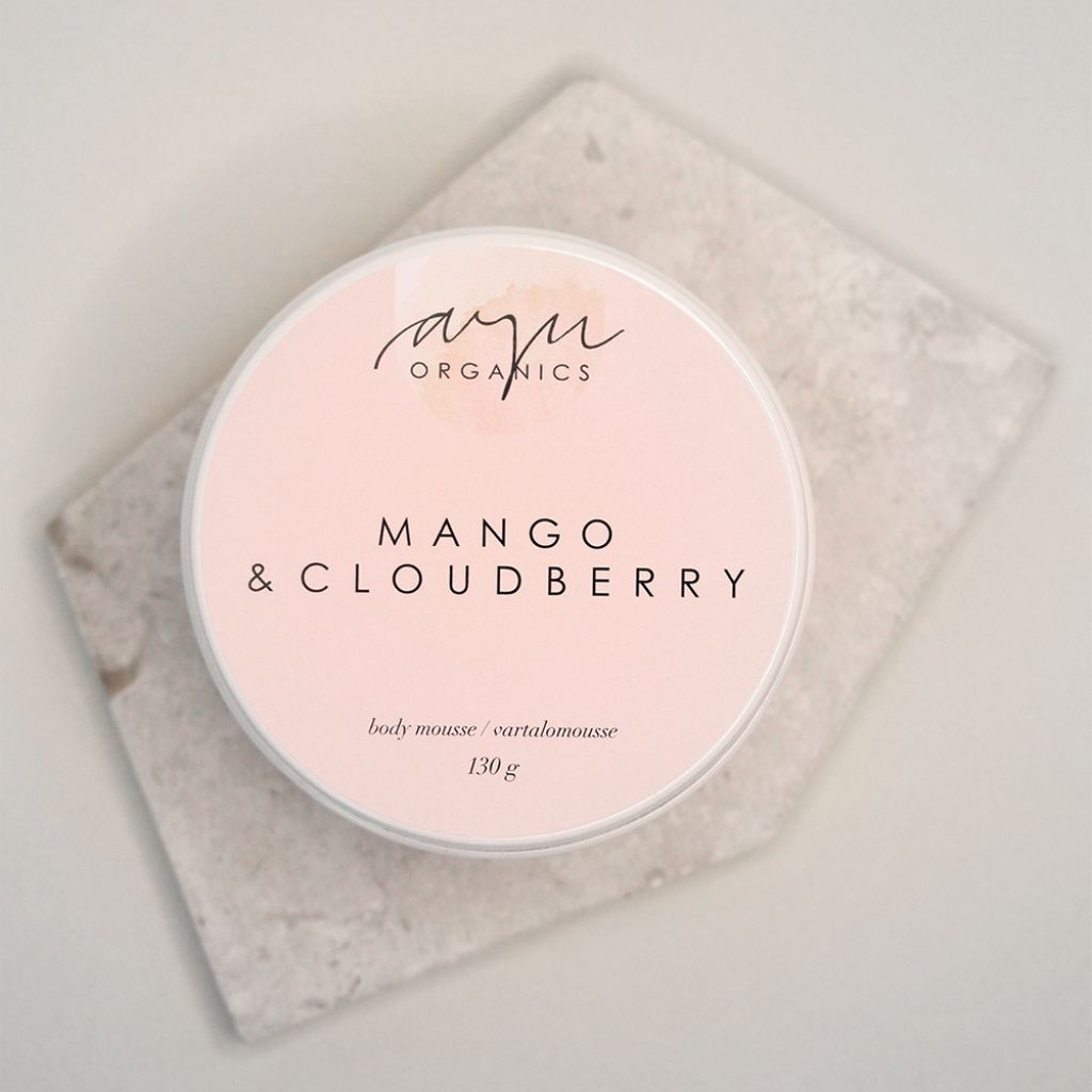 AYU Organics Mango & Cloudberry vartalomousse 130g