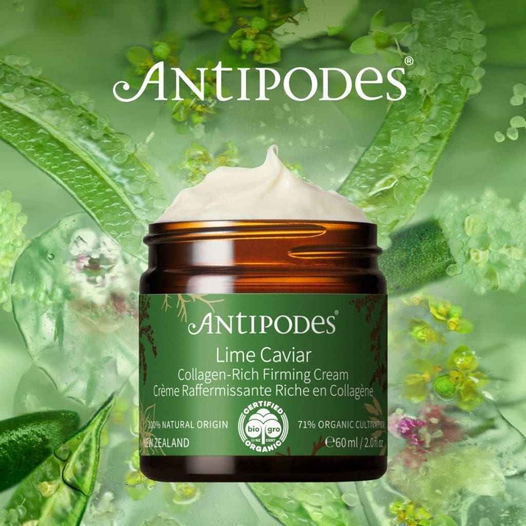 Antipodes Lime Caviar Collagen-Rich Firming Cream kasvovoide 60ml