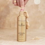 Eco by Sonya Cacao Tanning Mousse itseruskettavalla vaahdolla luonnollinen rusketus