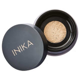 INIKA Organic Loose Mineral Foundation SPF25 mineraalimeikkipuuteri pakkaus sisältä