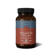 Terranova D3-vitamiini 50ug, 50 kaps.