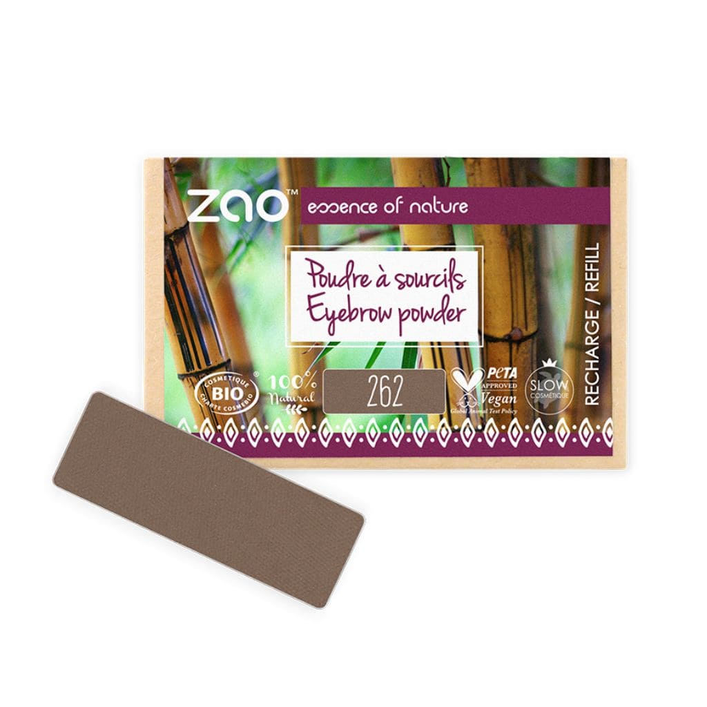 Zao Eyebrow Powder kulma- ja luomiväri 262 Brown