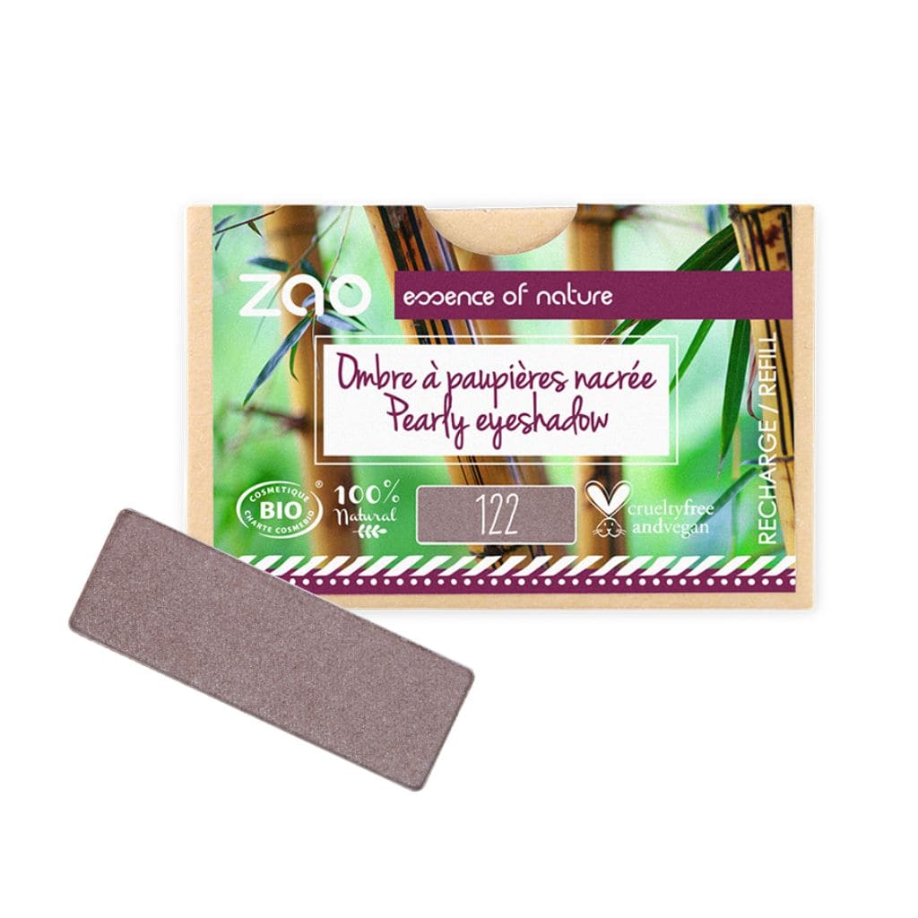 Zao Pearly luomiväri 122 Purple Taupe